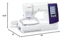Janome Horizon Memory Craft 9850 Embroidery and Sewing Machine