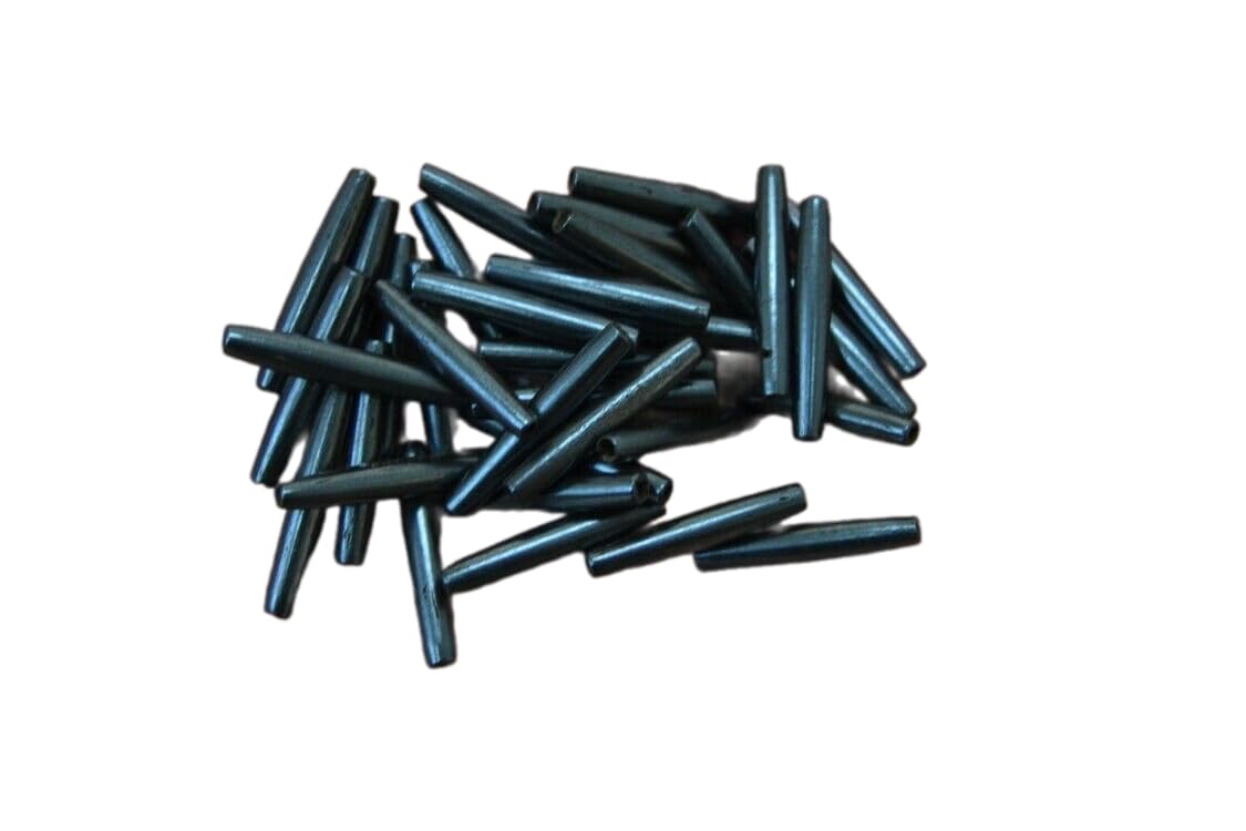 500 Pcs Black Hair Thin Pipe Beading Beads 1" Jewelry Crafting Art Beads Charms for Handmade Friendship Jewelry Bracelet Necklace DIY Crafts Beading Supplies Jewelry Making