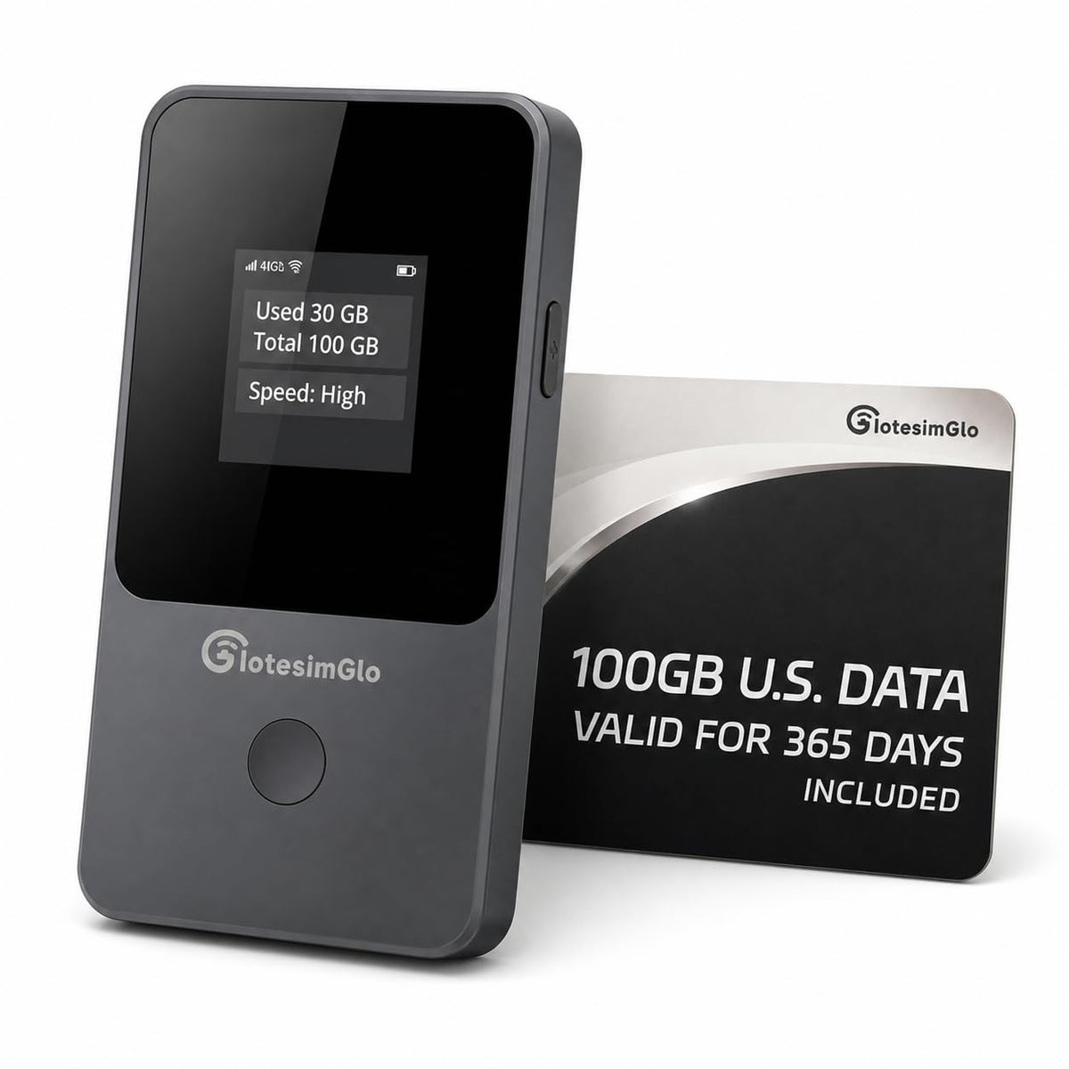 T8 Portable WiFi Hotspot with 100GB USA Data, 365-Day Plan