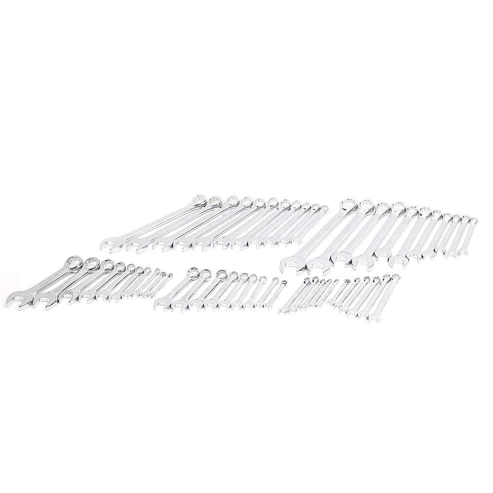 CRAFTSMAN 52 WRENCH SET COMBINATION METRIC AND SAE