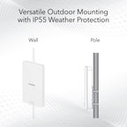 NETGEAR 1.8 Gbps WiFi 6 Wireless Outdoor Access Point (WAX610Y)