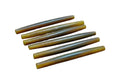 100 Pcs Amber Horn Tube Hair Pipe Choker Beads 4" Jewelry Crafting Art Beads Charms for Handmade Friendship Jewelry Bracelet Necklace DIY Crafts Beading Supplies Jewelry Making