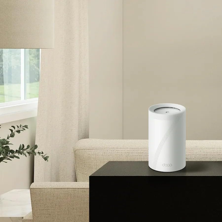 TP-Link Deco 7 Pro BE14000 Tri-Band Wi-Fi 7 Whole Home Mesh Router System -Deco BE68 (3 Pack) - White (Renewed)