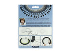 Beadalon Weaver Necklace Weaving Tool, Silver 6.75 x 5.25 x 2