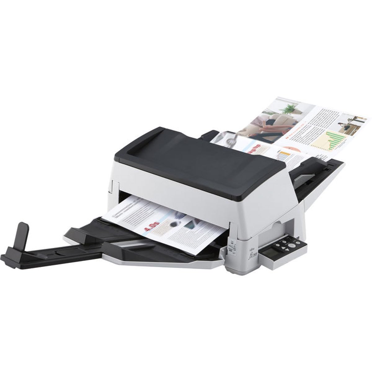 FUJITSU Image Scanner fi-7600, Heavy-Duty, Flexible Product Scanner for Professional Use