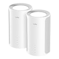 Cudy BE11000 Wi-Fi 7 4x 2.5G ports Mesh System, 2700 sq.ft, M11000 2-Pack