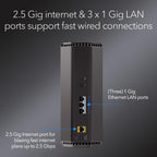 NETGEAR Nighthawk WiFi 7 Router RS150, Up to 2,250 sq ft, 5 Gbps