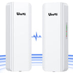 Gigabit Wireless Bridge, UeeVii CPE850 5.8GHz Point to Point WiFi Bridge