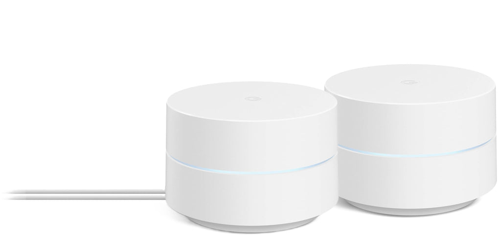 Google WiFi - AC1200 - Mesh WiFi System - WiFi Router - 4500 Sq Ft Coverage - Non-Retail Packaging - 3 Pack - Snow