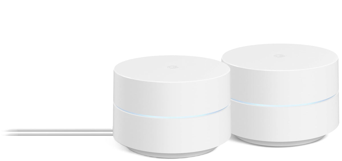 Google WiFi - AC1200 - Mesh WiFi System - WiFi Router - 4500 Sq Ft Coverage - Non-Retail Packaging - 3 Pack - Snow