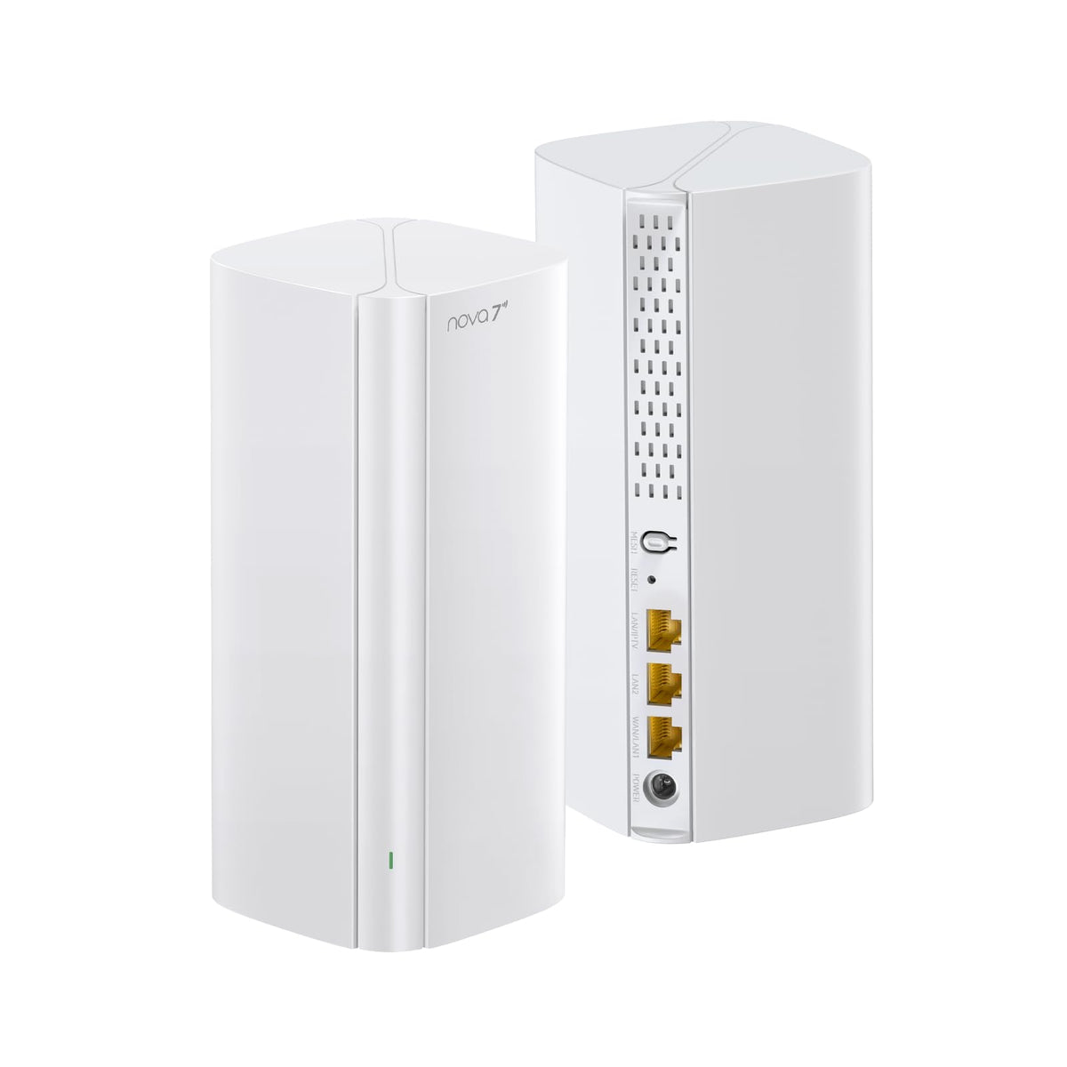 Tenda WiFi 7 Mesh System BE3600 – Dual Band Mesh WiFi System for Home, Covers Up to 4,600 Sq. Ft., Seamless Mesh Network with 3 Gigabit Ports, Supports 160+ Devices, MLO, VPN, 4K QAM, ME3 Pro (2-Pack)
