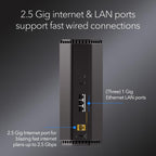 NETGEAR Nighthawk WiFi 7 Router RS140, Up to 2,250 sq ft, 5 Gbps