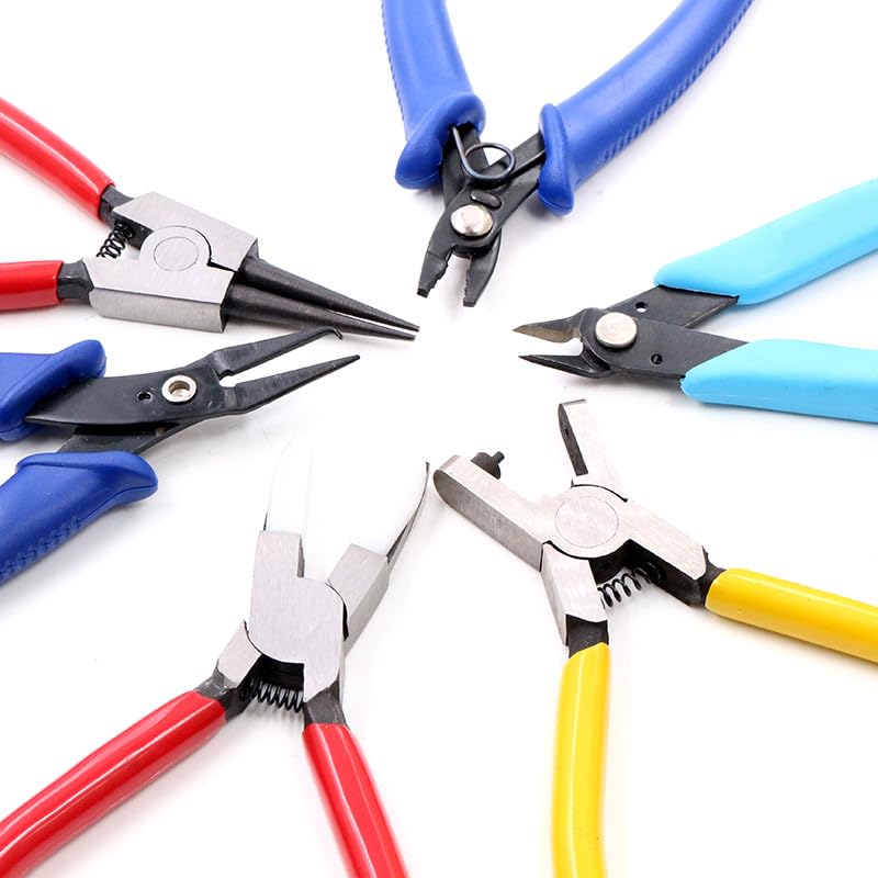 Jewelry Pliers Tool for Handcraft Beadwork Repair Beading Making Needlework DIY Jewellery Accessory Design M7-22(AH-37)