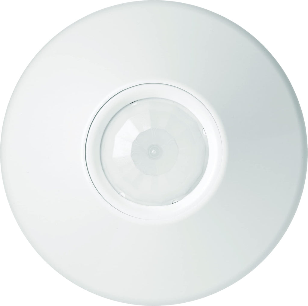 SensorSwitch Ceiling Motion Sensor, PDT Passive Dual Technology Passive Infrared PIR and Microphonics Occupancy Sensor, 360° Large Motion Detection, Indoor Use, Line Voltage, Extended Range