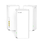 Tenda AXE5700 Mesh WiFi 6E System Nova MX21 Pro - up to 7300 sq.ft - Whole Home WiFi 6E Mesh System - New 6GHz Band - Tri-Band Mesh Router for 200 Devices - 7*3dBi Antennas for Strong Signal - 3-Pack