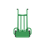 F84808A3 14 Gauge Steel Deep Frame Bag and Box Pallet Truck with 4 Solid Wheels, 14-1/2" Width x 54" Height x 10" Depth