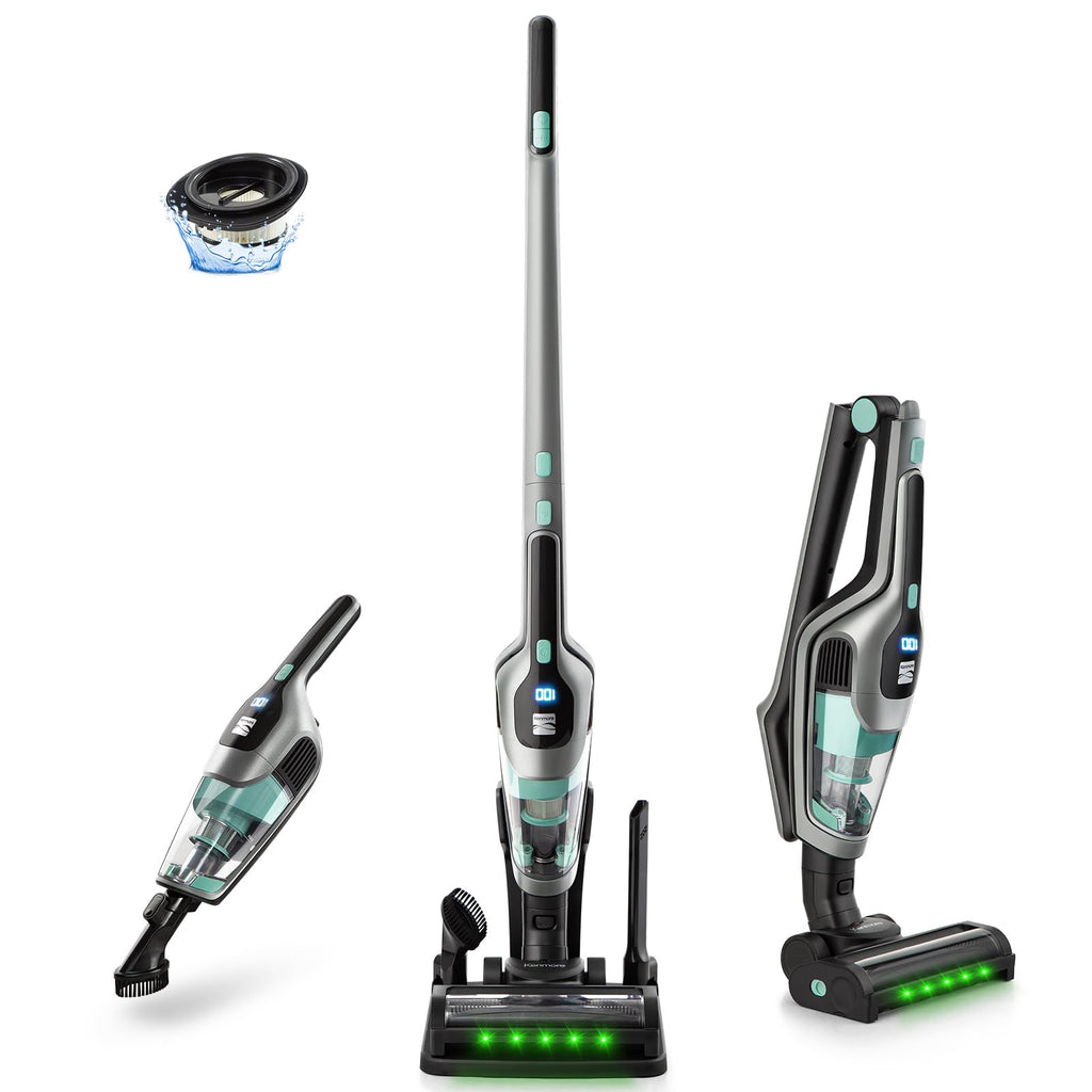 Kenmore DS1030 Cordless Stick Vacuum Lightweight Cleaner 2-Speed Suction