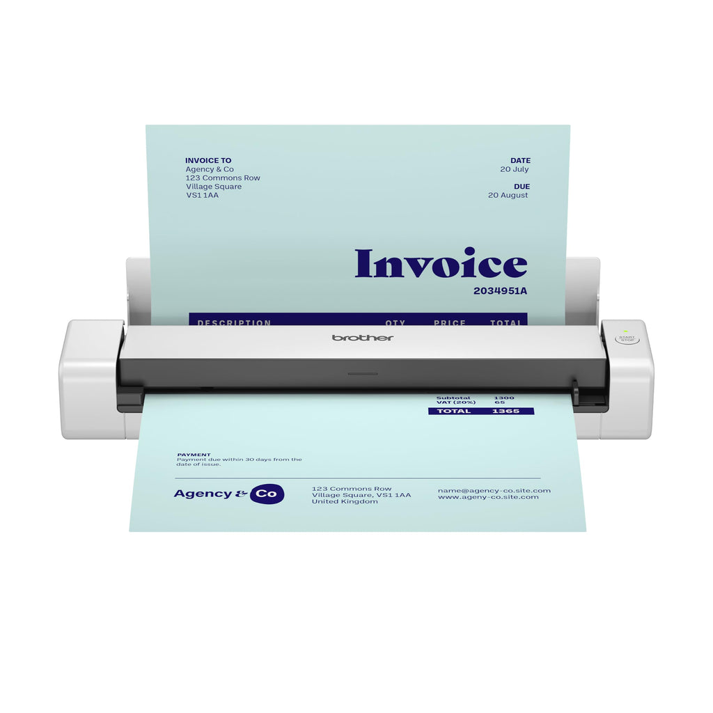 Brother DS-740De Duplex Compact Mobile Document Scanner