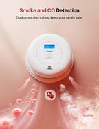 X-Sense Smoke Detector and Carbon Monoxide Detector, SC01, 5-Pack