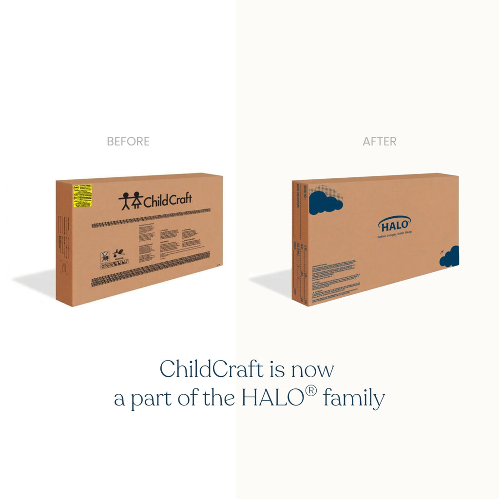 Child Craft Atwood 4-in-1 Convertible Baby Crib, Wooden Nursery Furniture Converts to Daybed, Toddler Bed and Full-Size Bed, 3 Mattress Height Adjustments, Non-Toxic Baby Safe Finish, Matte White