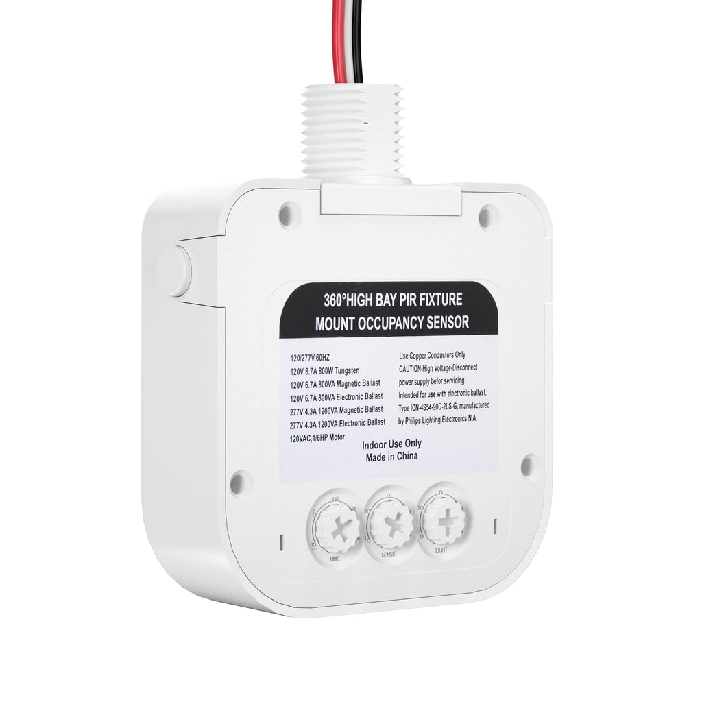 Ceiling Occupancy Motion Sensor, 10-Pack