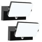 60W LED Motion Sensor Outdoor wall Light Fixtures,2 Pack