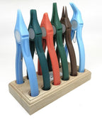 Nylon Pliers Set of 6 for Jewelry Making, Non-Marring Plastic Jaw, Assorted Shapes, for Beading, Wire Wrapping, and Crafting