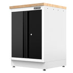 CRAFTSMAN Welded 2-Door Base Cabinet (White/Black) (CMST32602WB)