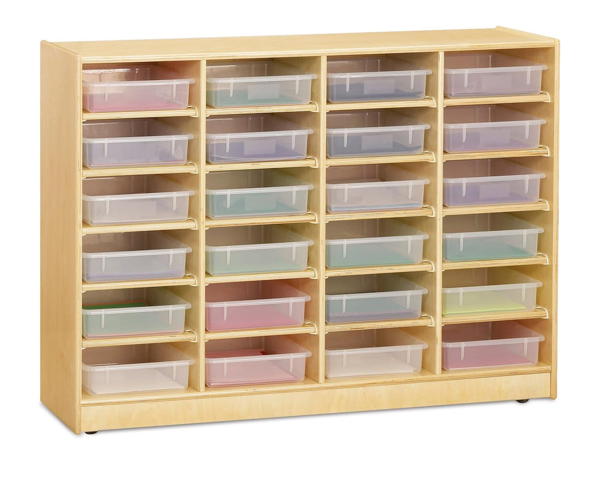 Jonti-Craft 0624JC 24 Bins Mobile Storage Without Bins