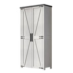 72" H Craft Storage Cabinet with LED Lights