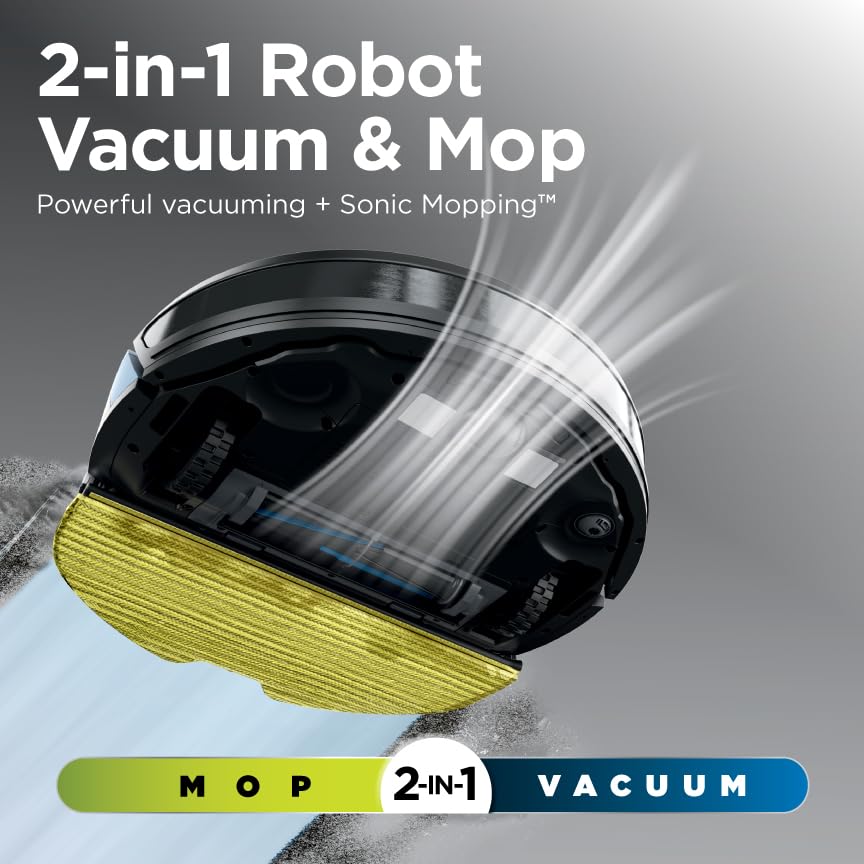 Shark Matrix Plus 2-in-1 Robot Vacuum & Mop, Black/Mocha Silver, AV2620WA