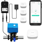 YoLink Water Shutoff Kit: Controller + Bulldog + 3-Pack Sensors + Hub