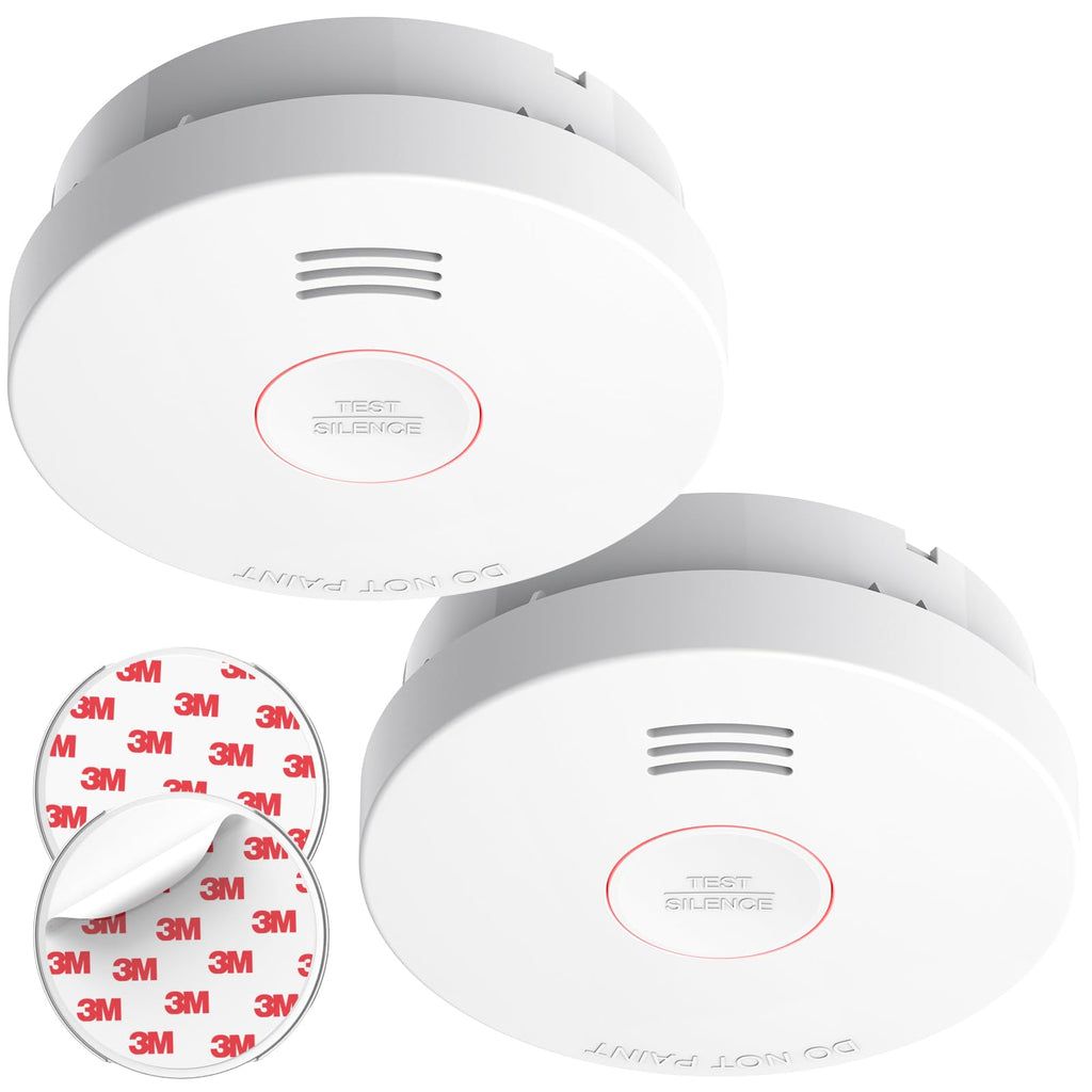 SITERLINK Smoke Detectors 10 Year Battery Backup UL217 ,GS525A 10 Pack
