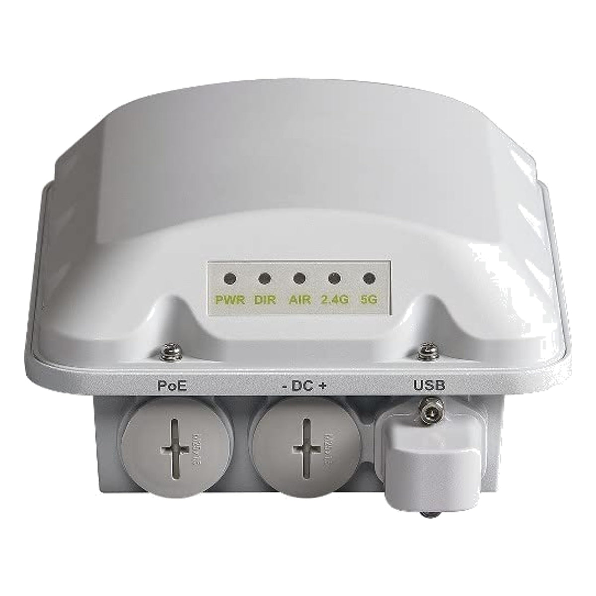 RUCKUS T310s Outdoor Wi-Fi Access Point, 802.11ac Wave 2 2x2:2 MU-MIMO, 120 x 30 Degree Sector, Dual-Band, 512 Clients, IP-67, PoE or 12V DC, USB 2.0, 901-T310-WW51