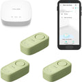 YoLink Class E Sensor Water Leak Sensor 5 Kit: 3-Pack + Hub