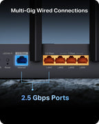 TP-Link BE5000 Dual-Band Wi-Fi 7 Router (Archer BE270)