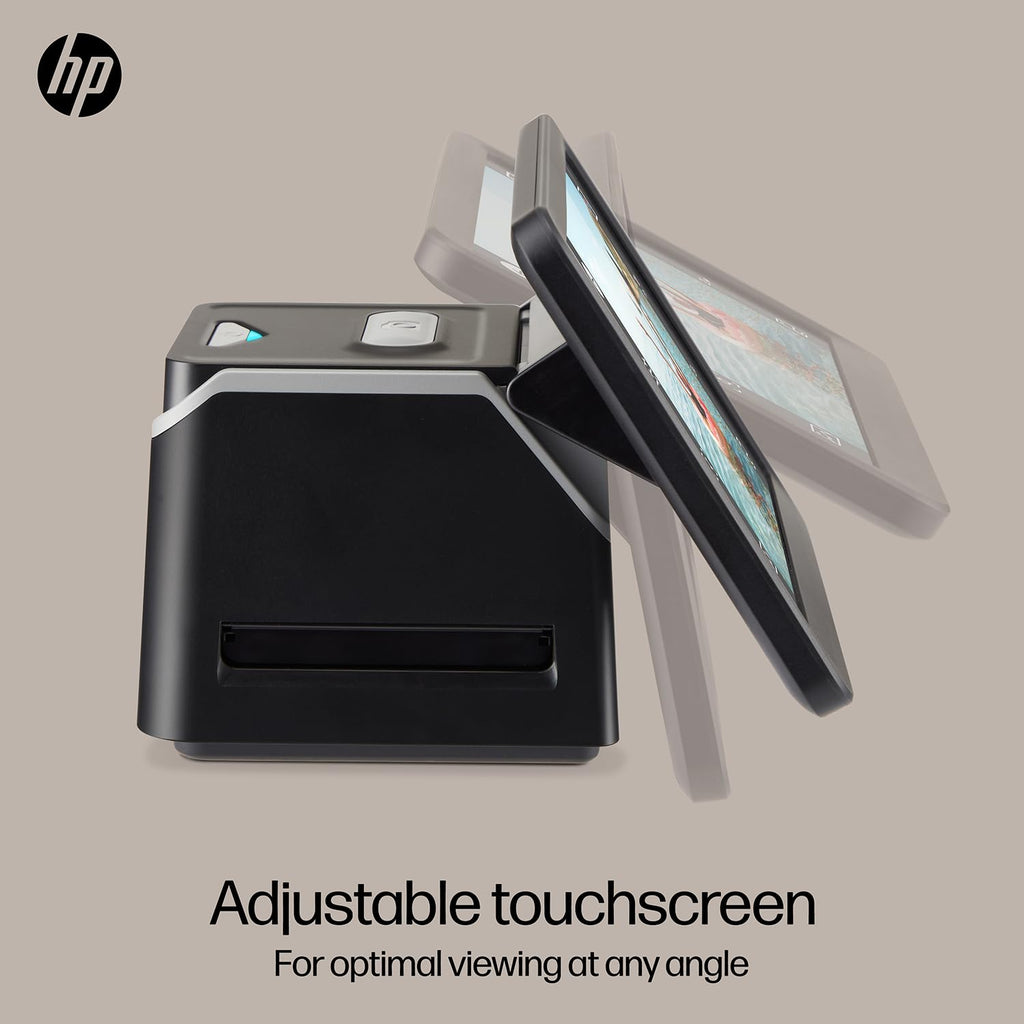HP Film & Slide Scanner, Photo Scanner, 7" Touch LCD, 13MP Slide Digitizer