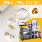 110v Jewelry Rolling Mill, Square, Compressible semicircular, Round. Electric Upgrade Rolling Mill