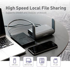 GL.iNet GL-AXT1800 Slate AX Pocket-Sized Wi-Fi 6 Travel Router with VPN