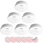 SITERLINK Smoke Detectors 10 Year Battery Backup UL217 ,GS525A 12 Pack