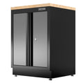 CRAFTSMAN Welded 2-Door Base Cabinet (Black/Gray) (CMST32602BG)