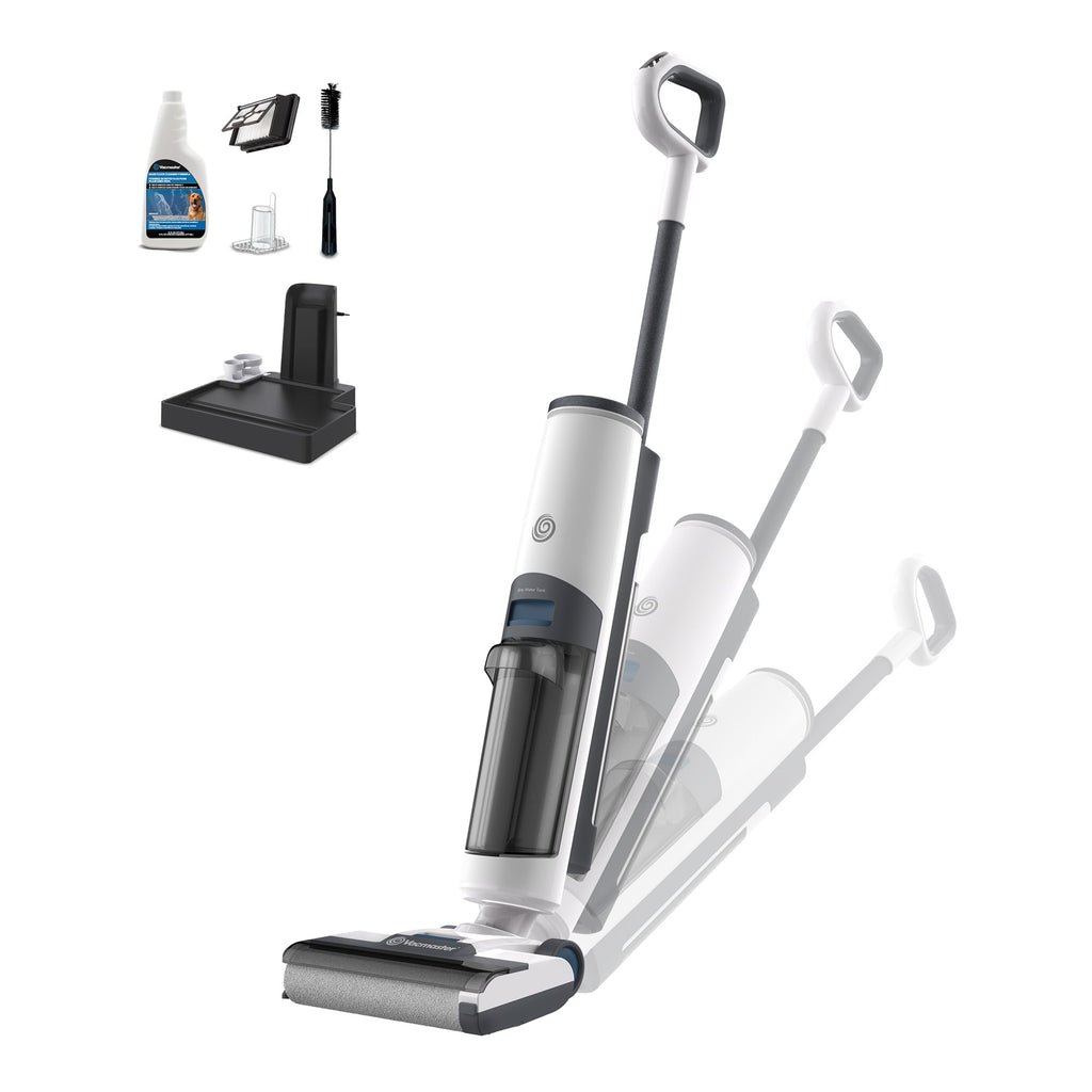 Vacmaster Cordless Wet Dry Vacuum & Mop, Self-Cleaning Hard Floor Cleaner