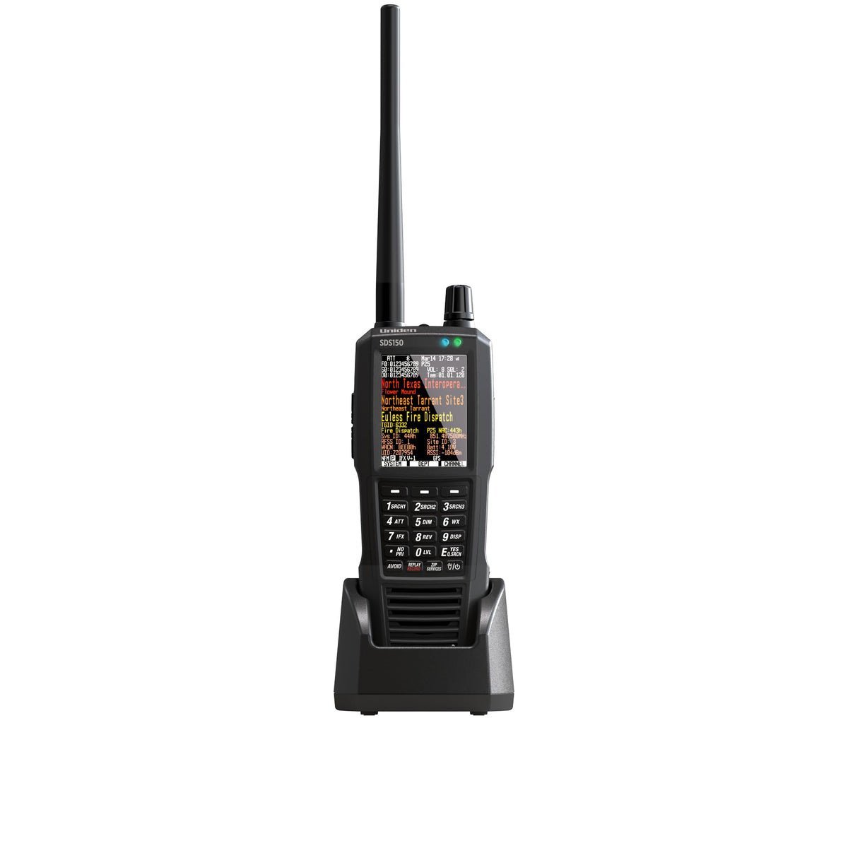 New Uniden SDS150, Our Most Advanced Digital Radio Scanner Ever, Software Defined Radio (SDR) Technology, Exceptional Performance in Simulcast and Weak-Signal environments, Built-in GPS