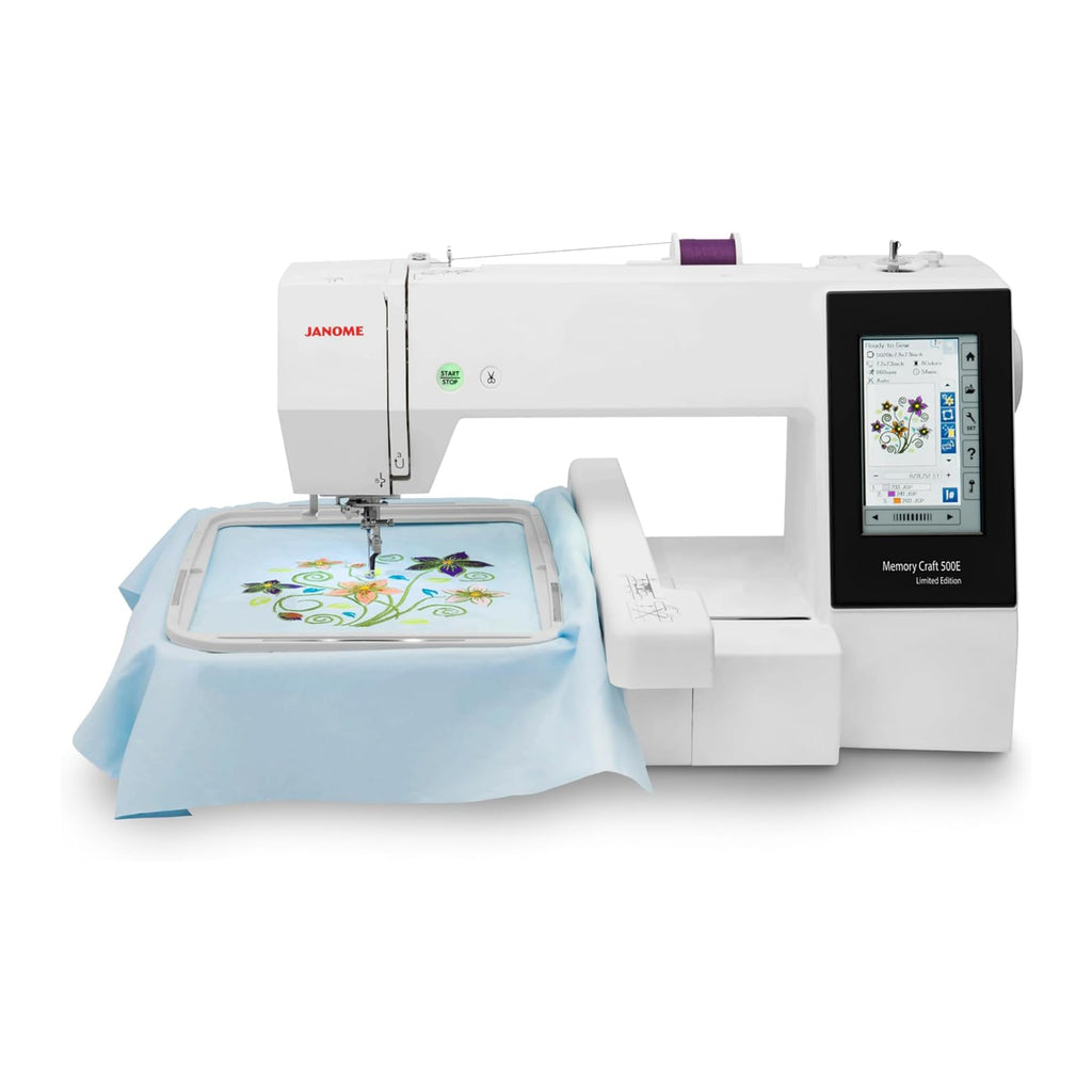 Janome Memory Craft 550E 14x7.9" Embroidery Machine