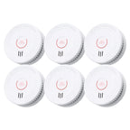 SITERLINK Smoke Detectors Replaceable Battery UL217,GS509A-2NCDR 12pack