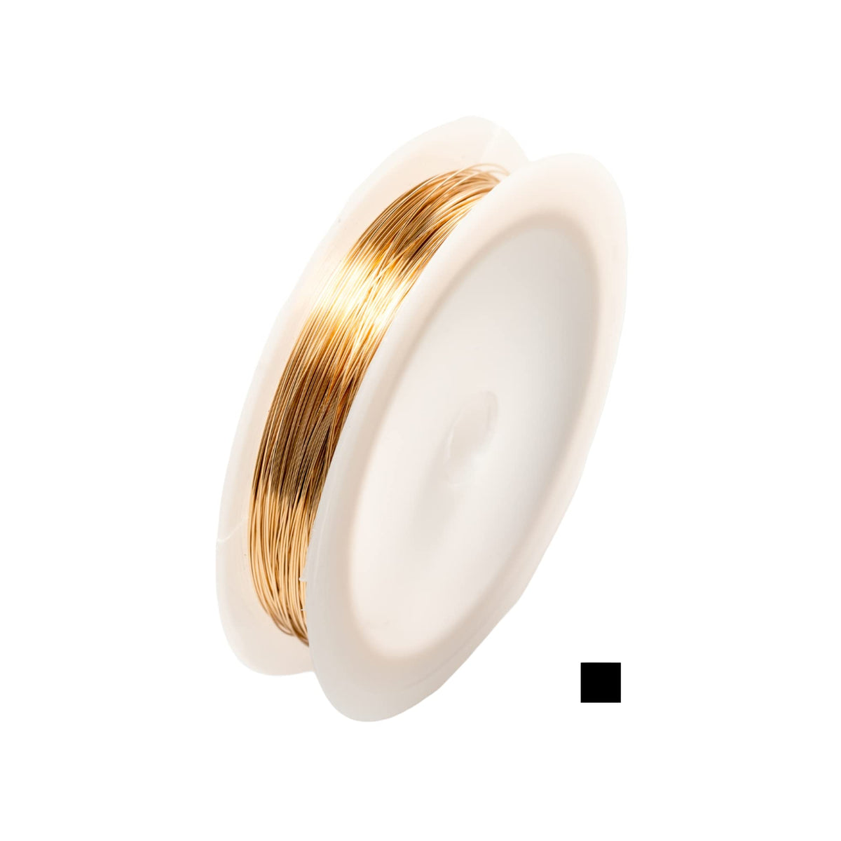 14/20 Yellow Gold Filled Wire, 16 Ga, Square, Half Hard, 5FT by CRAFT WIRE