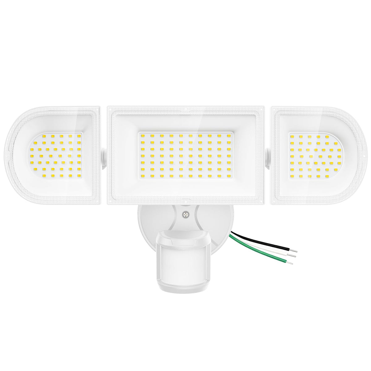 150W Motion Sensor Lights Outdoor for Outside, 15000LM LED Flood Lights Outdoor Wired Dusk to Dawn, Exterior Security Floodlight Fixture Waterproof IP65, Outdoor Lighting for House, Garage 2 Pack