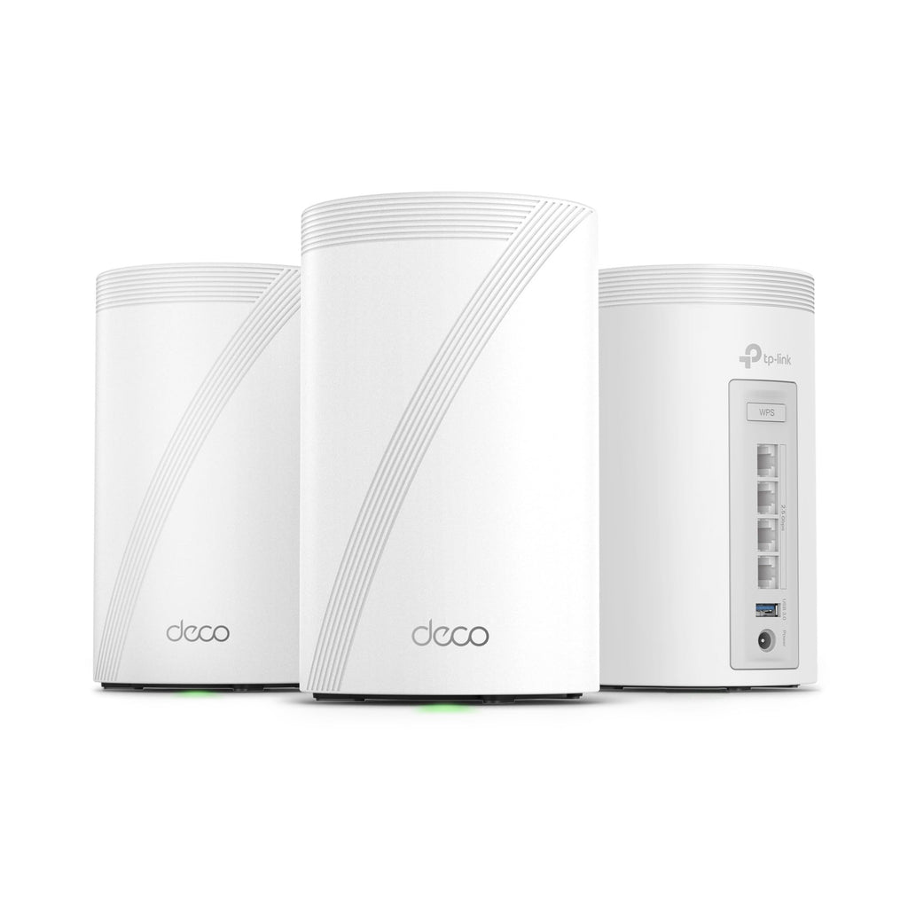 Deco 7 Pro Tri-Band WiFi 7 BE10000 Whole Home Mesh System 6-Stream 10 Gbps