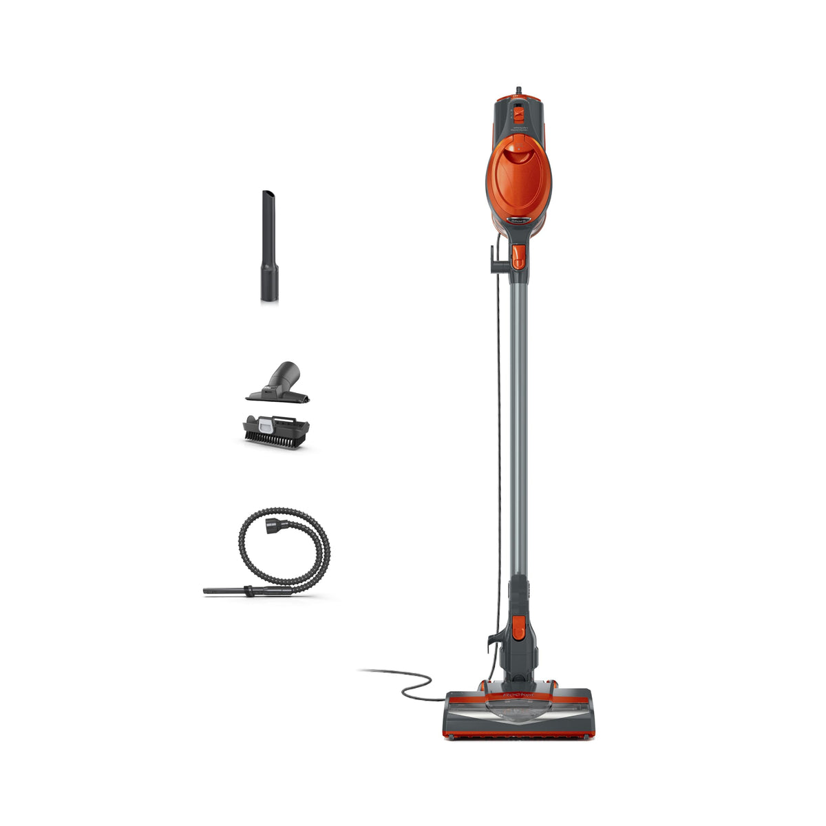 Shark PowerDetect Corded Stick Vacuum, HEPA, Pet Hair, Purple, HZ4001AMZ