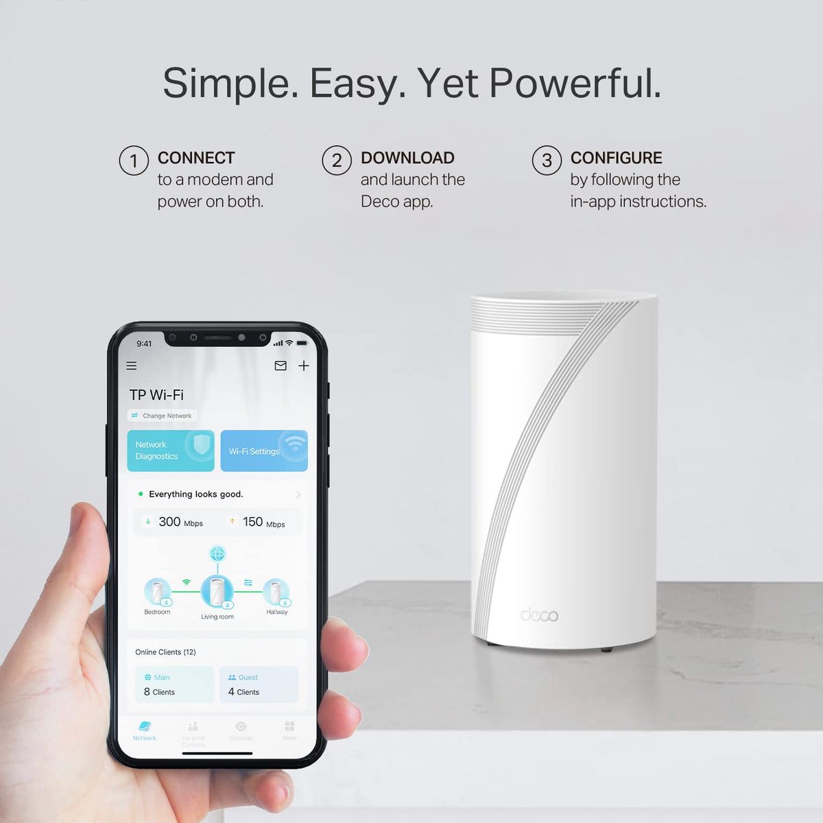 TP-Link Deco 7 Elite BE85 Tri-Band WiFi 7 BE22000 Whole Home Mesh System